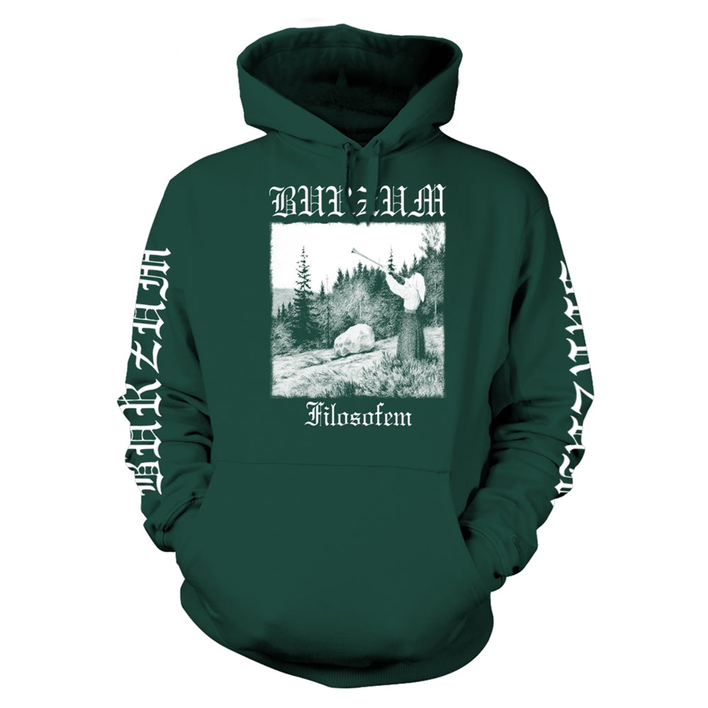 Burzum - Filosofem 2 (green) - Hooded Sweat Shirt - PHD