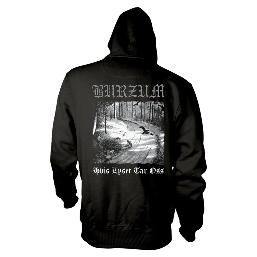 Burzum - Hvis Lyset Tar Oss - Hooded Sweat Shirt - PHD - Image 2