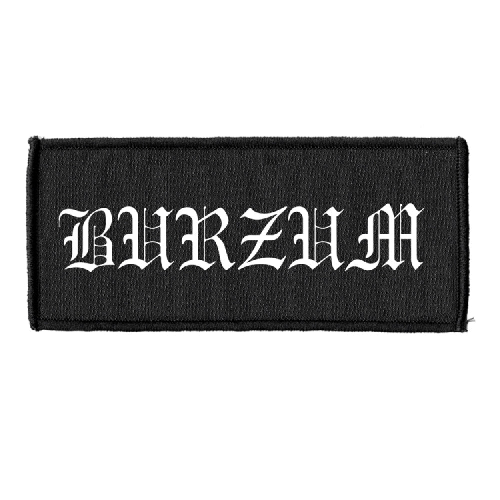 Burzum - Logo White - Patch - PHD