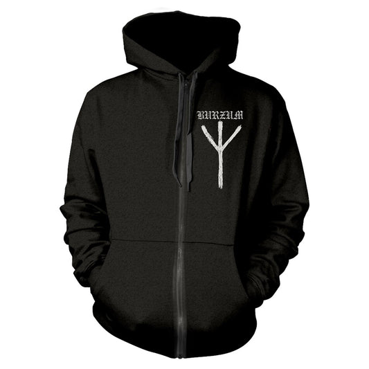 Burzum - Rune - Hooded Sweat Shirt Zip - PHD