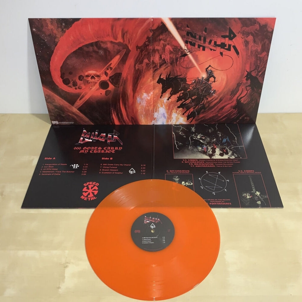 Butcher - 666 Goats Carry My Chariot - LP Gatefold Coloured - Osmose Productions - Image 2
