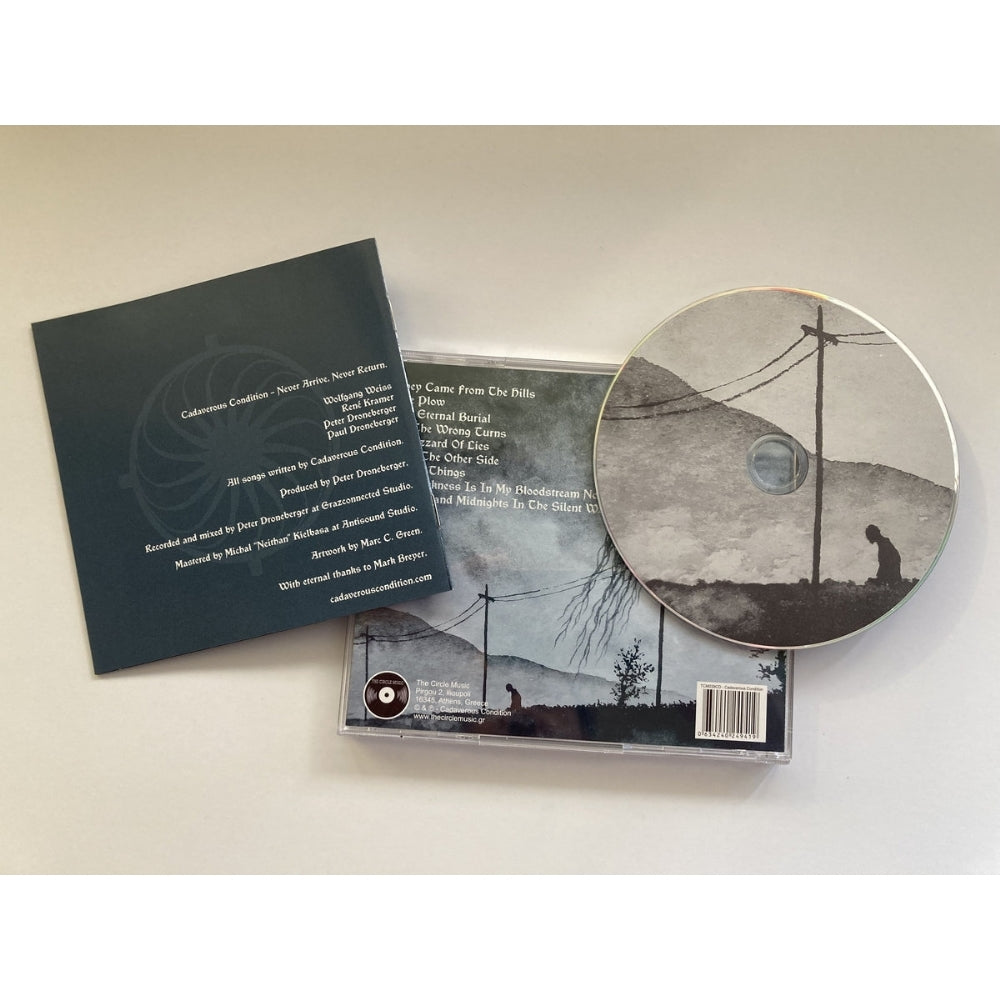 Cadaverous Condition - Never Arrive, Never Return - CD - The Circle Music - Image 3