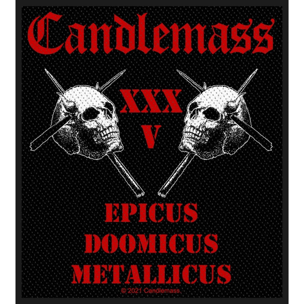 Candlemass - Epicus 35th Anniversary - Patch - Razamataz