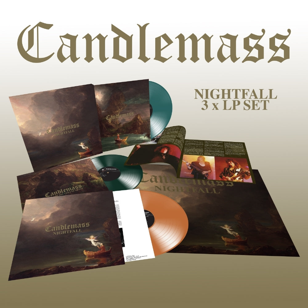 Candlemass - Nightfall - TRIPLE LP COLOURED - Peaceville Records