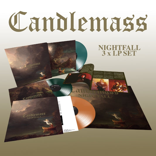 Candlemass - Nightfall - TRIPLE LP COLOURED - Peaceville Records