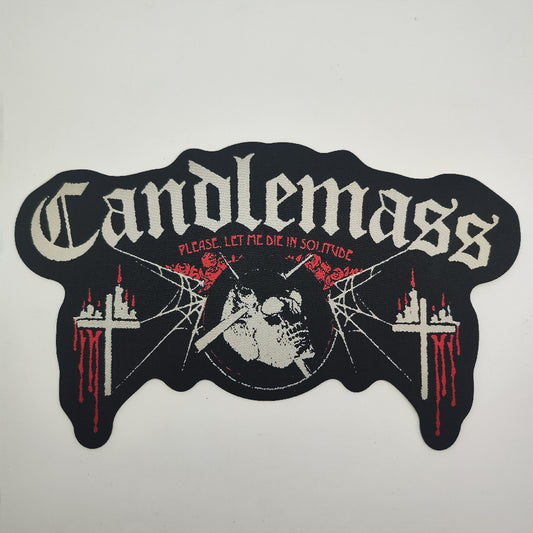 Candlemass - Please, Let Me Die In Solitude - Patch - Woven Hoof