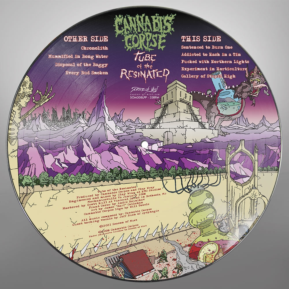Cannabis Corpse - Tube Of The Resinated - LP PICTURE - Season of Mist - Image 2