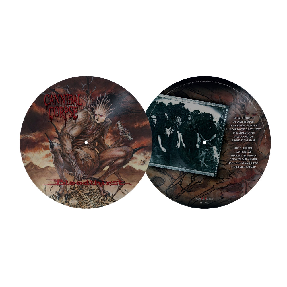 Cannibal Corpse - Bloodthirst - LP PICTURE - Back on Black - Image 2