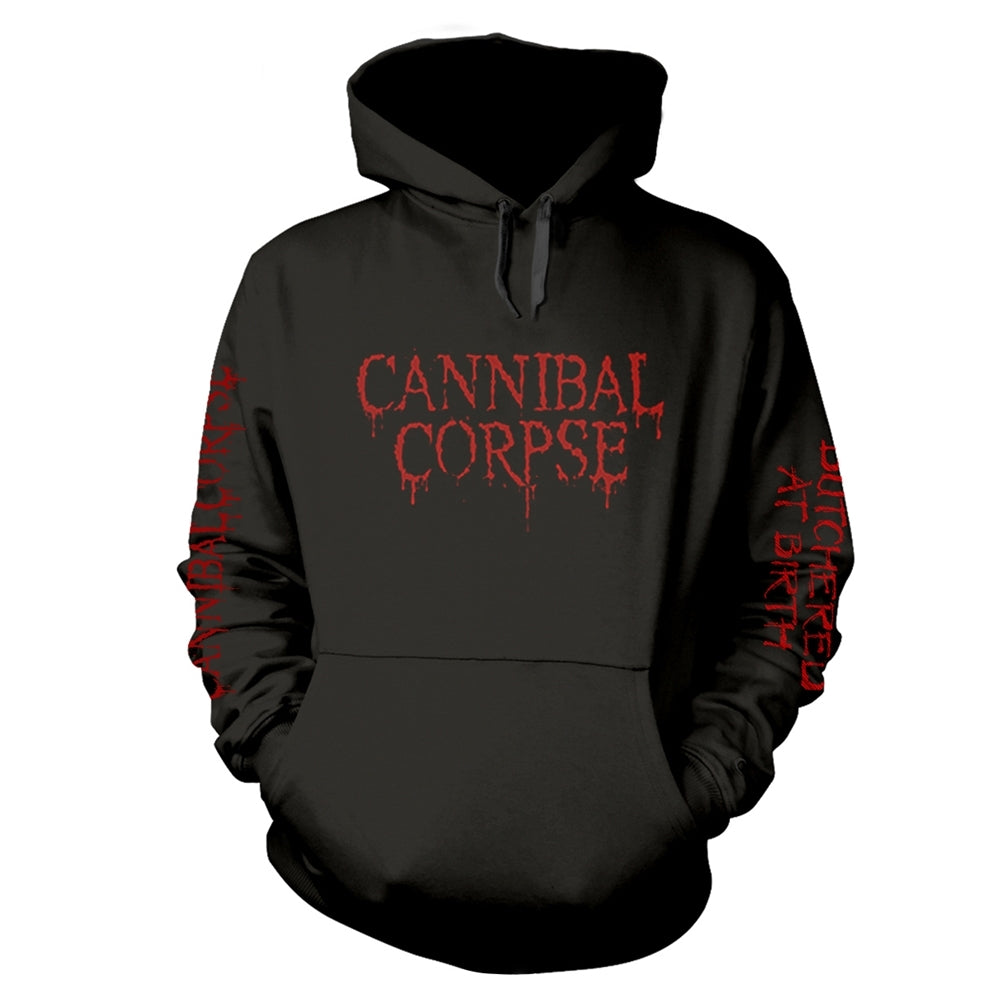 Cannibal Corpse - Butchered At Birth - Hooded Sweat Shirt - PHD