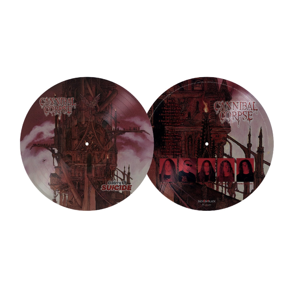 Cannibal Corpse - Gallery Of Suicide - LP PICTURE - Back on Black - Image 2