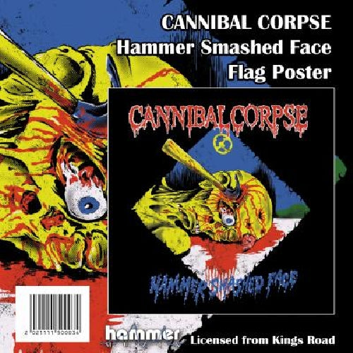 Cannibal Corpse - Hammer Smashed Face - FLAG - Hammer Muzik