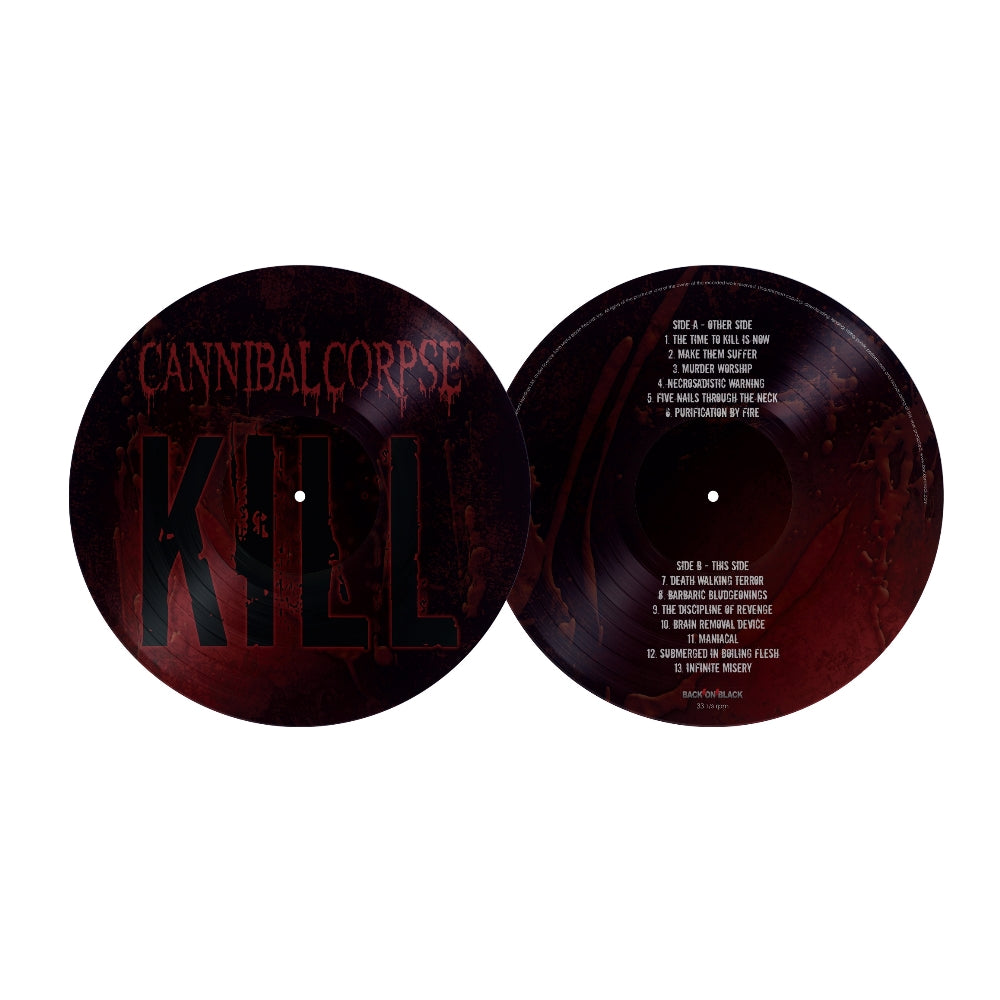 Cannibal Corpse - Kill - LP PICTURE - Back on Black