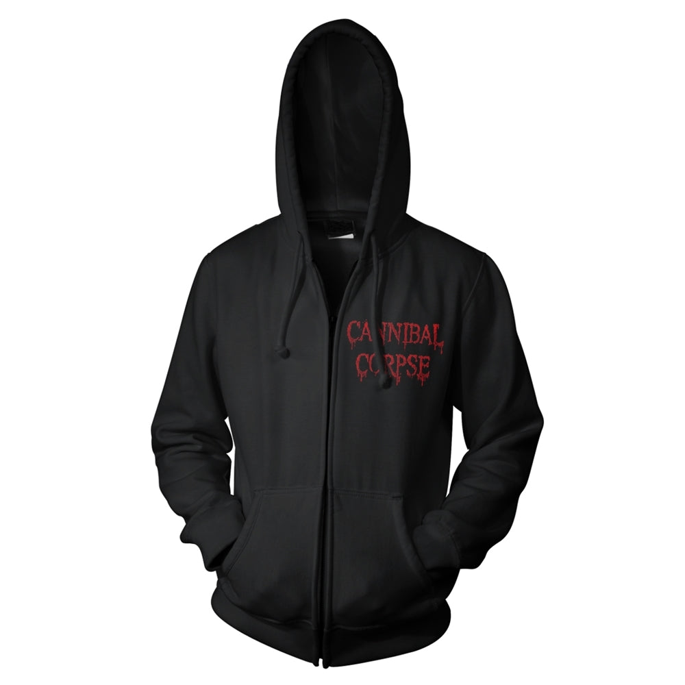 Cannibal Corpse - Red Before Black - Hooded Sweat Shirt Zip - PHD