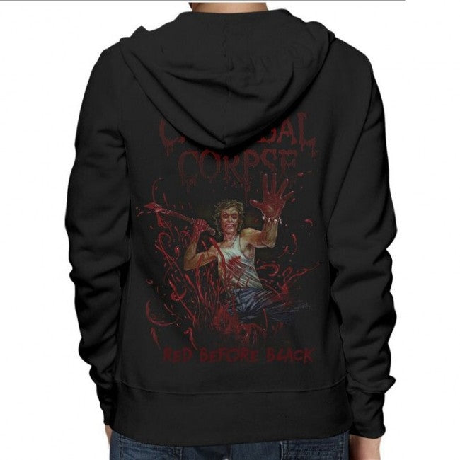 Cannibal Corpse - Red Before Black - Hooded Sweat Shirt Zip - JSR Merchandising - Image 2