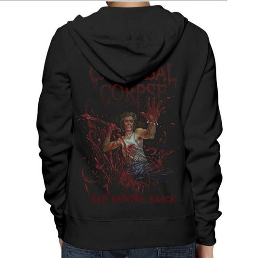 Cannibal Corpse - Red Before Black - Hooded Sweat Shirt Zip - JSR Merchandising - Image 2