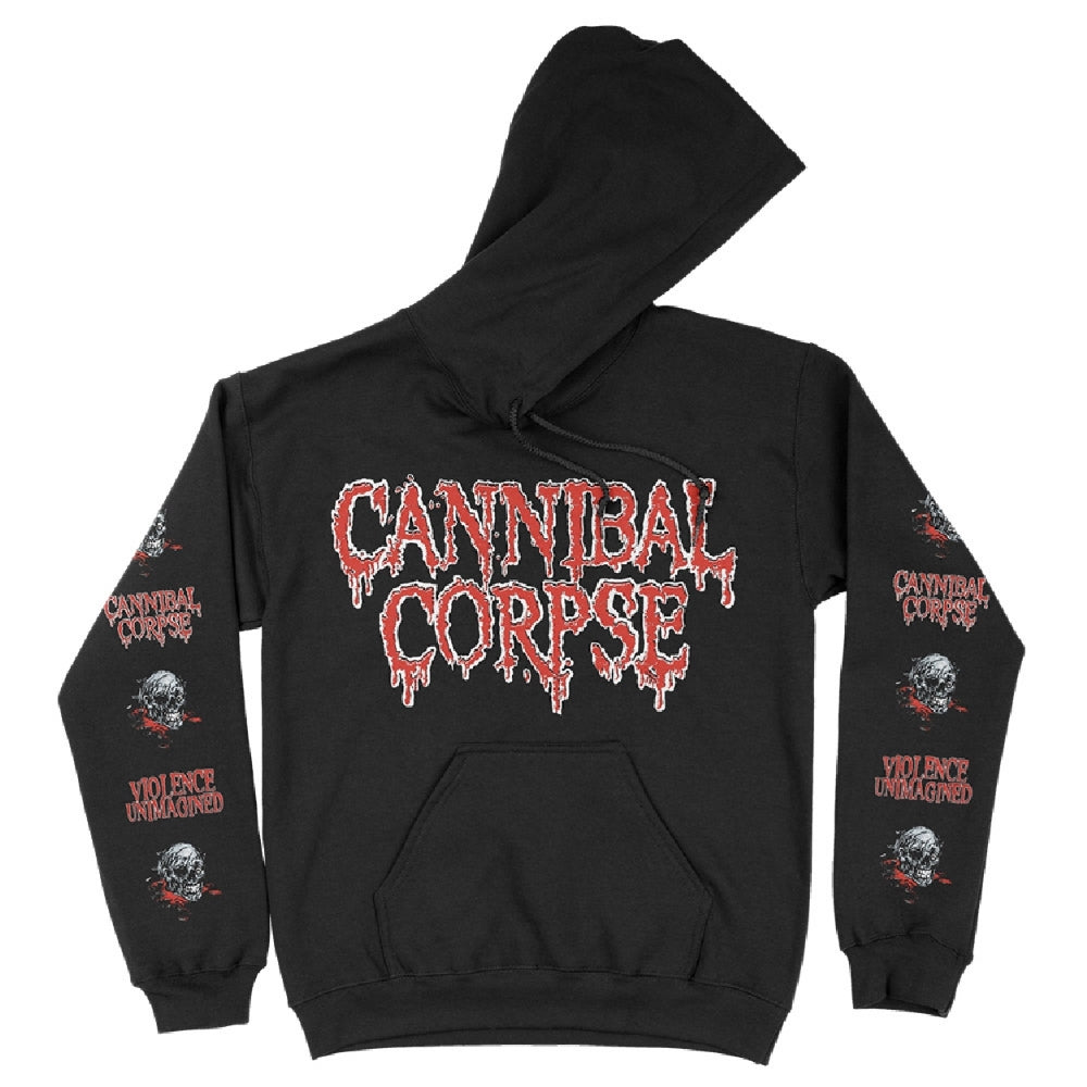 Cannibal Corpse - Violence Unimagined Sketch - Hooded Sweat Shirt - KINGSROAD