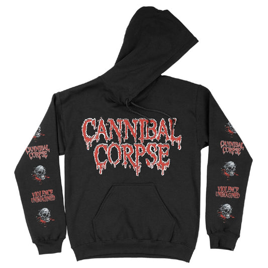 Cannibal Corpse - Violence Unimagined Sketch - Hooded Sweat Shirt - KINGSROAD