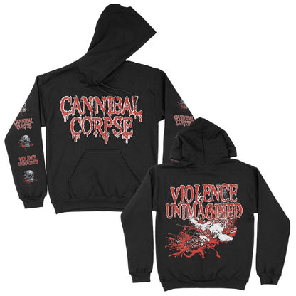 Cannibal Corpse - Violence Unimagined Sketch - Hooded Sweat Shirt - KINGSROAD - Image 3
