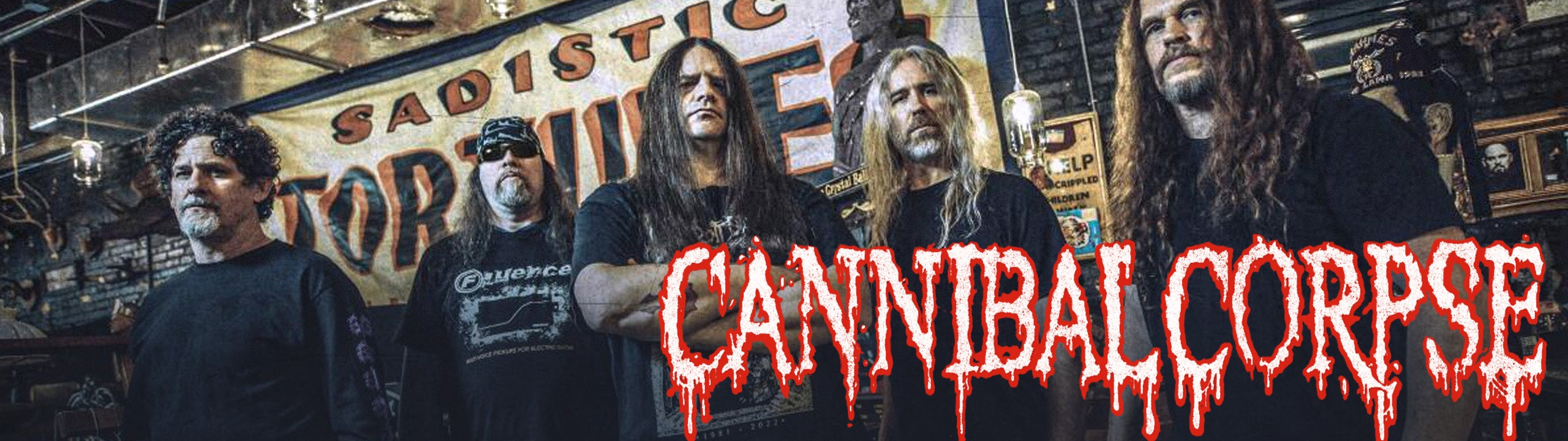Cannibal Corpse merchandise and albums