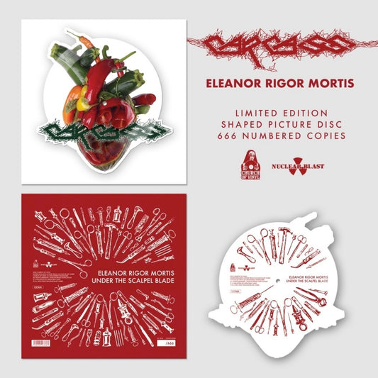 Carcass - Eleanor Rigor Mortis - SHAPED VINYL - Church Of Vinyl