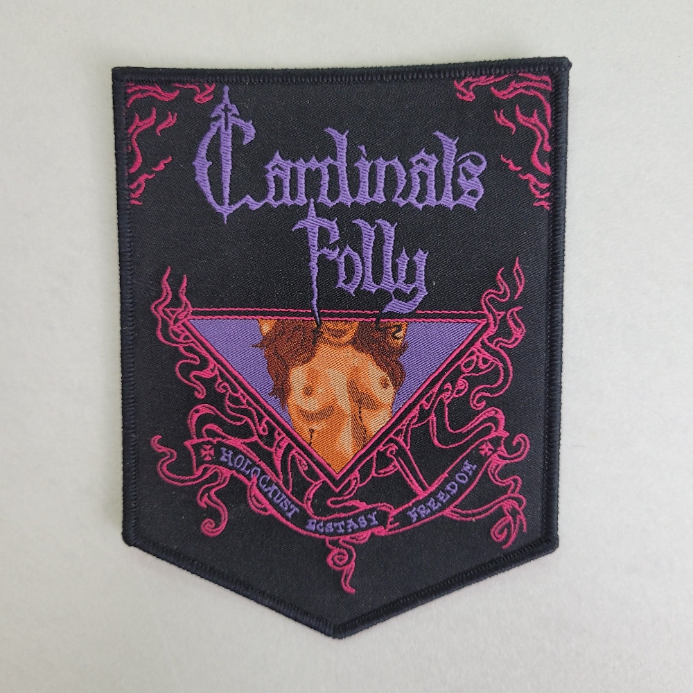 Cardinals Folly - Holocaust Ecstasy Freedom - Patch - Woven Hoof