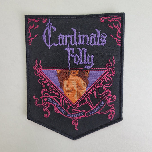 Cardinals Folly - Holocaust Ecstasy Freedom - Patch - Woven Hoof
