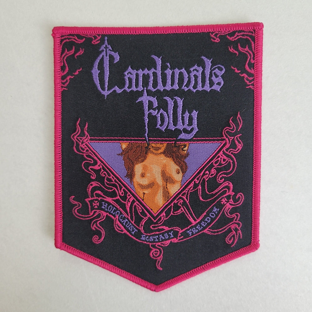 Cardinals Folly - Holocaust Ecstasy Freedom - Patch - Woven Hoof