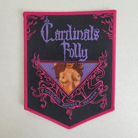 Cardinals Folly - Holocaust Ecstasy Freedom - Patch - Woven Hoof