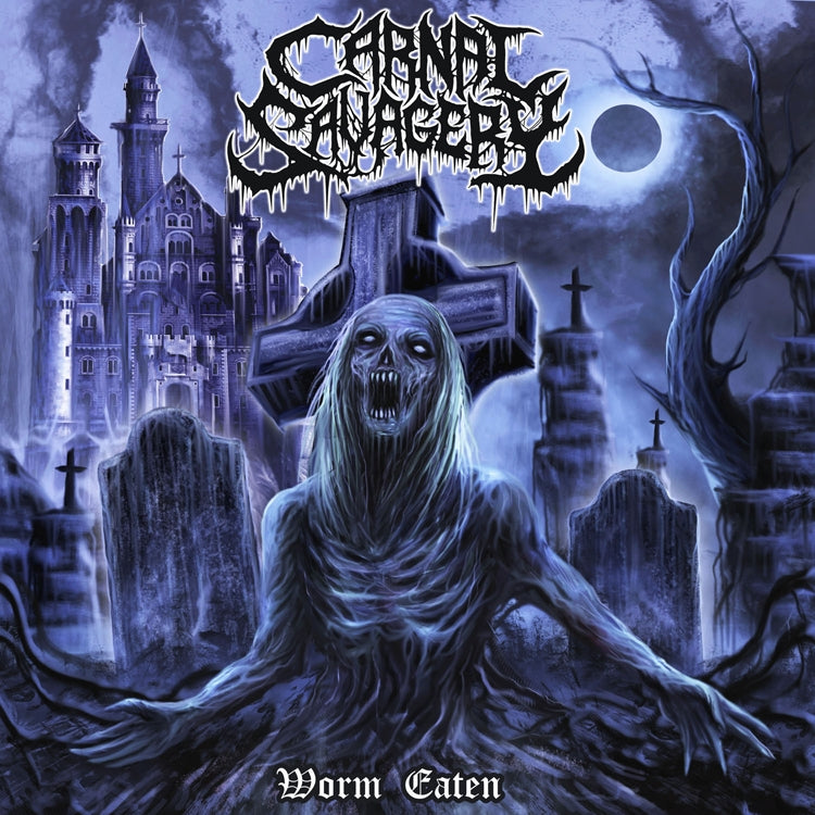 Carnal Savagery - Worm-Eaten - CD - Moribund Records