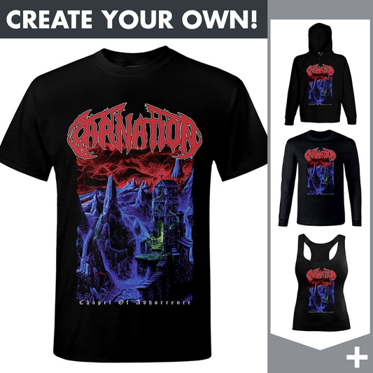 Carnation - Chapel Of Abhorrence - Merchandising