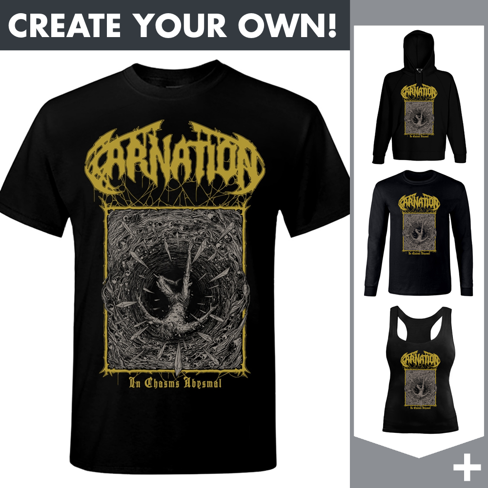 Carnation - In Chasms Abysmal - Merchandising