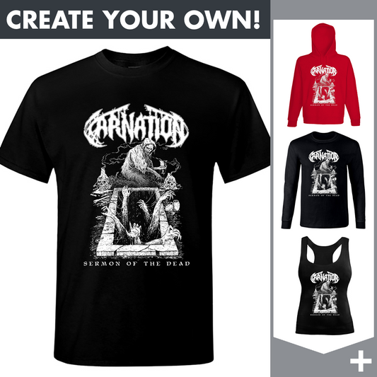 Carnation - Sermon Of The Dead - Merchandising