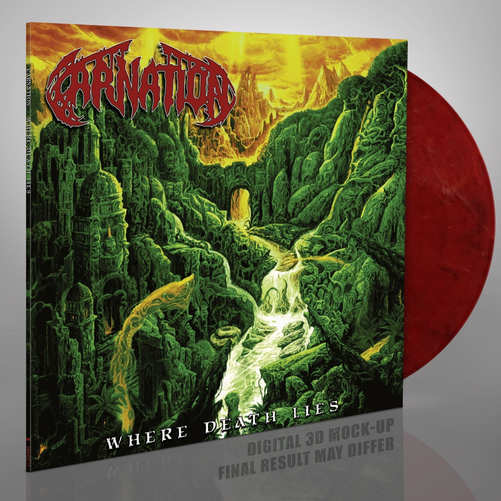 Carnation - Where Death Lies - LP COLOURED - Season of Mist