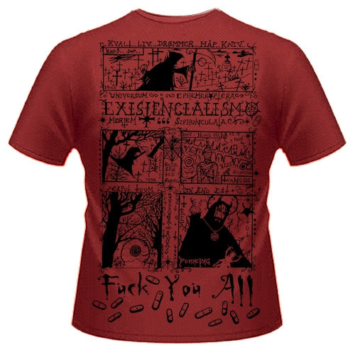 Carpathian Forest - Evil Egocentrical Existencialism (Red) - T-shirt - Season of Mist - Image 2