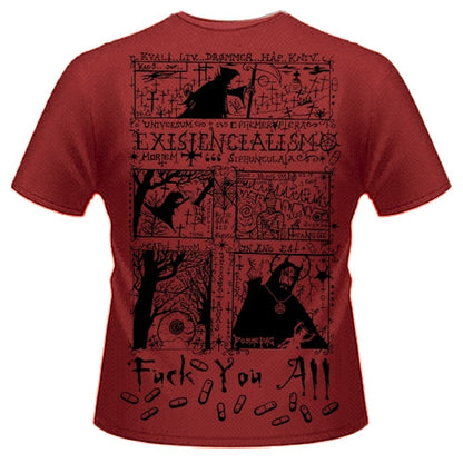 Carpathian Forest - Evil Egocentrical Existencialism (Red) - T-shirt - Season of Mist - Image 2