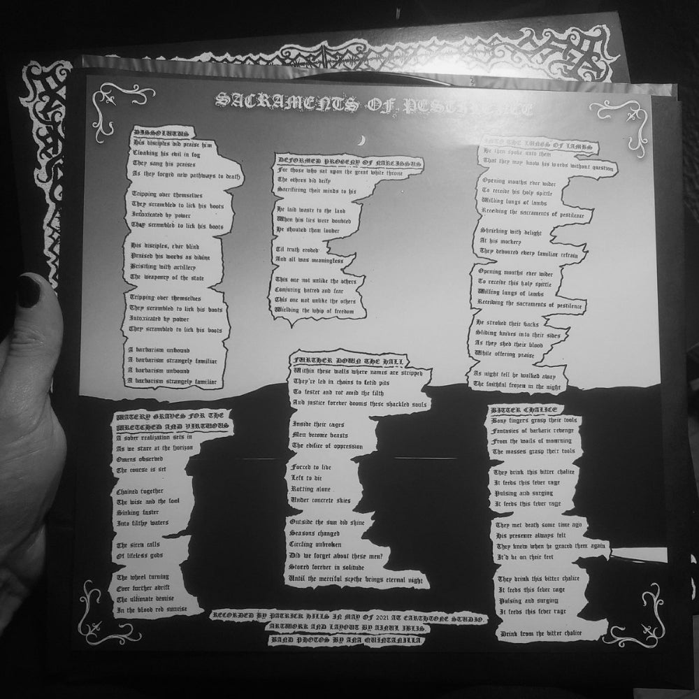 Carrion Bloom - Sacraments Of Pestilence - LP - Riff Merchant Records - Image 4