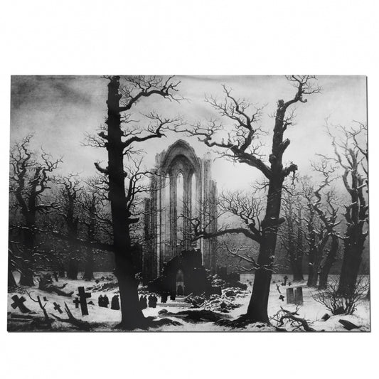 Caspar David Friedrich - Klosterfriedhof - FLAG - Funeral industries