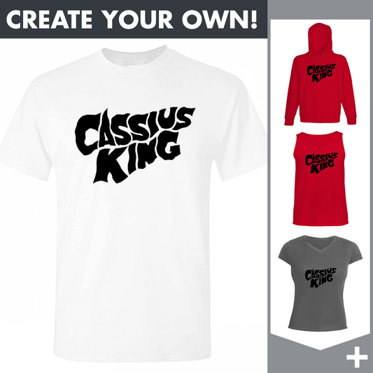 Cassius King - Black Logo - Merchandising