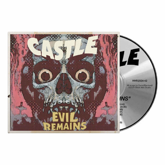 Castle - Evil Remains - CD DIGIPAK - Hammerheart Productions - Image 2