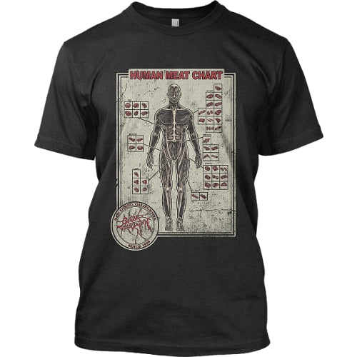 Cattle Decapitation - Meat Chart - T-shirt - Metal Blade Records