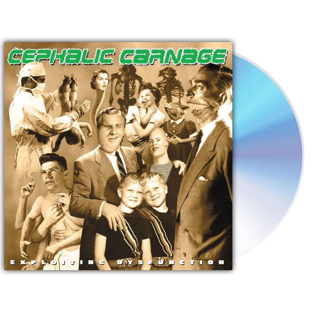 Cephalic Carnage - Exploiting Dysfunction (Deluxe 25th Anniversary Reissue) - CD - Relapse Records