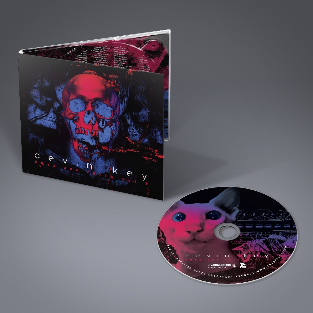 Cevin Key - bRap and fOrth, Vol. 9 - CD DIGIPAK - Artoffact Records - Image 2