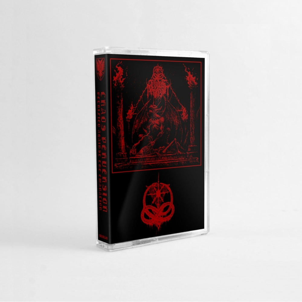Chaos Perversion - Petrified Against The Emanation - CASSETTE SLIPCASE - Sentient Ruin - Image 2