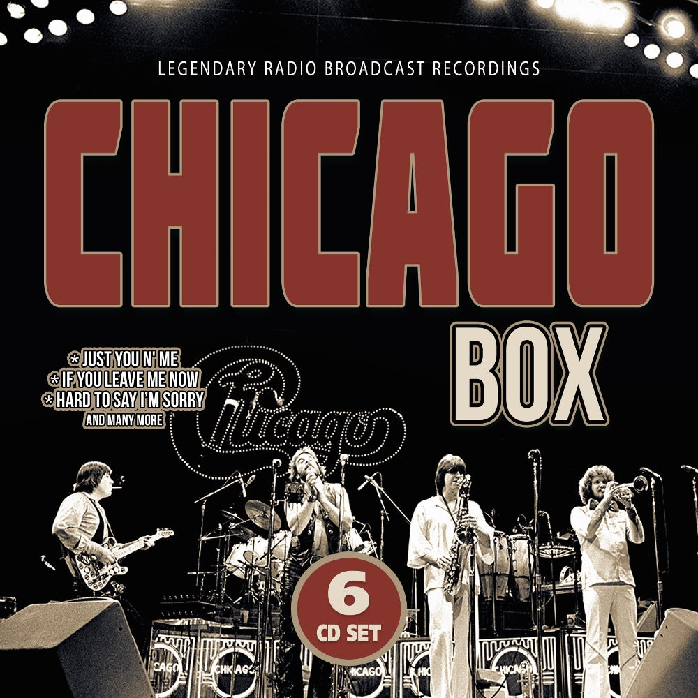 Chicago - Box (Legendary Radio Brodcast Recordings) - 6CD DIGISLEEVE - Laser Media