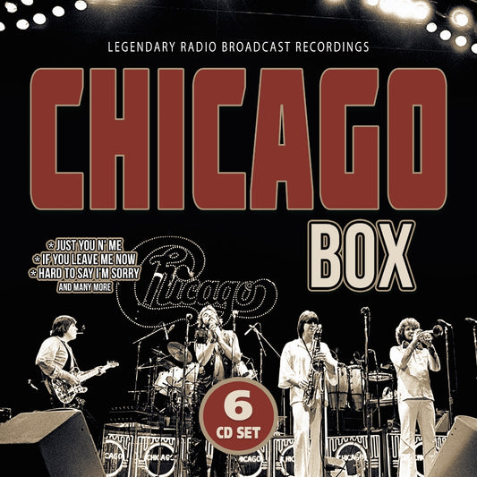 Chicago - Box (Legendary Radio Brodcast Recordings) - 6CD DIGISLEEVE - Laser Media