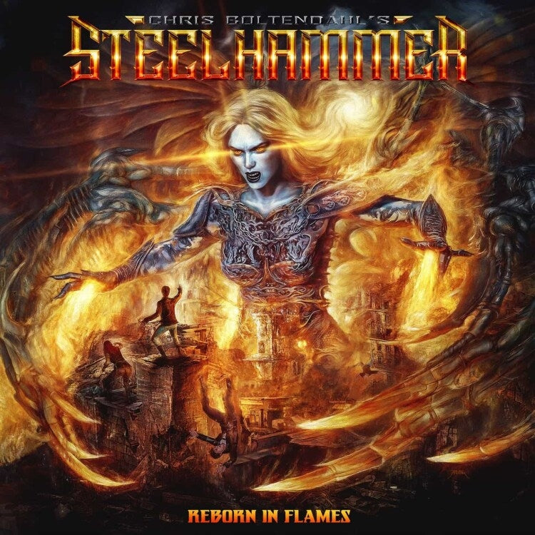 Chris Bohltendahl's Steelhammer - Reborn In Flames - CD DIGIPAK - Rock Of Angels Records