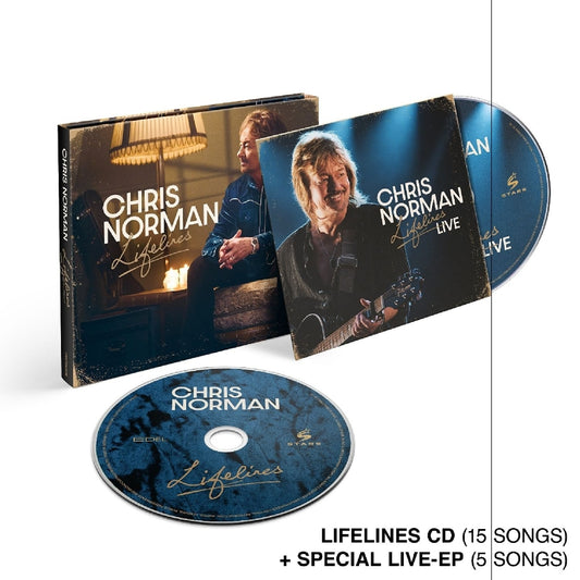 Chris Norman - Lifelines (Live Bundle) - CD - Stars by Edel