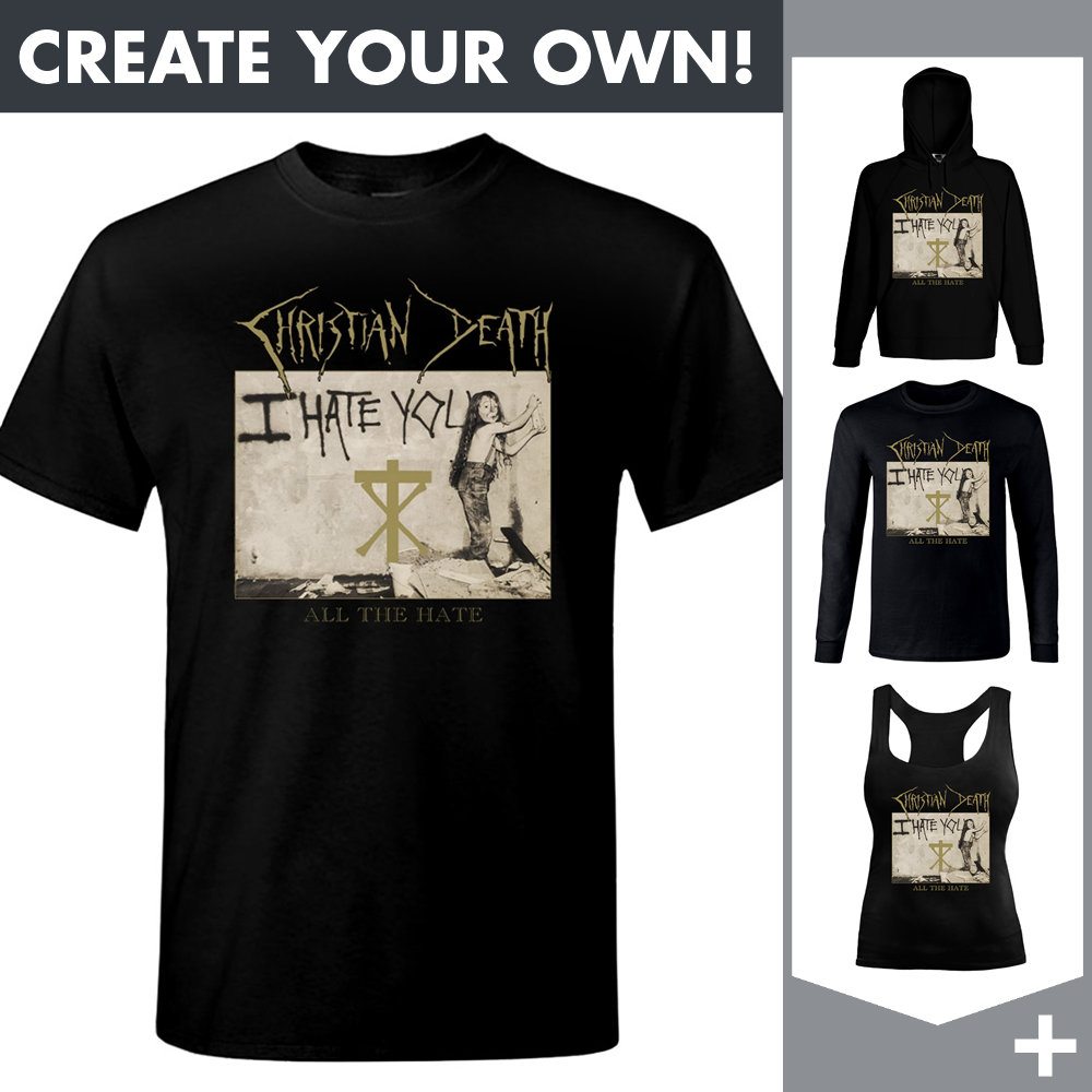 Christian Death - All the Hate - Merchandising