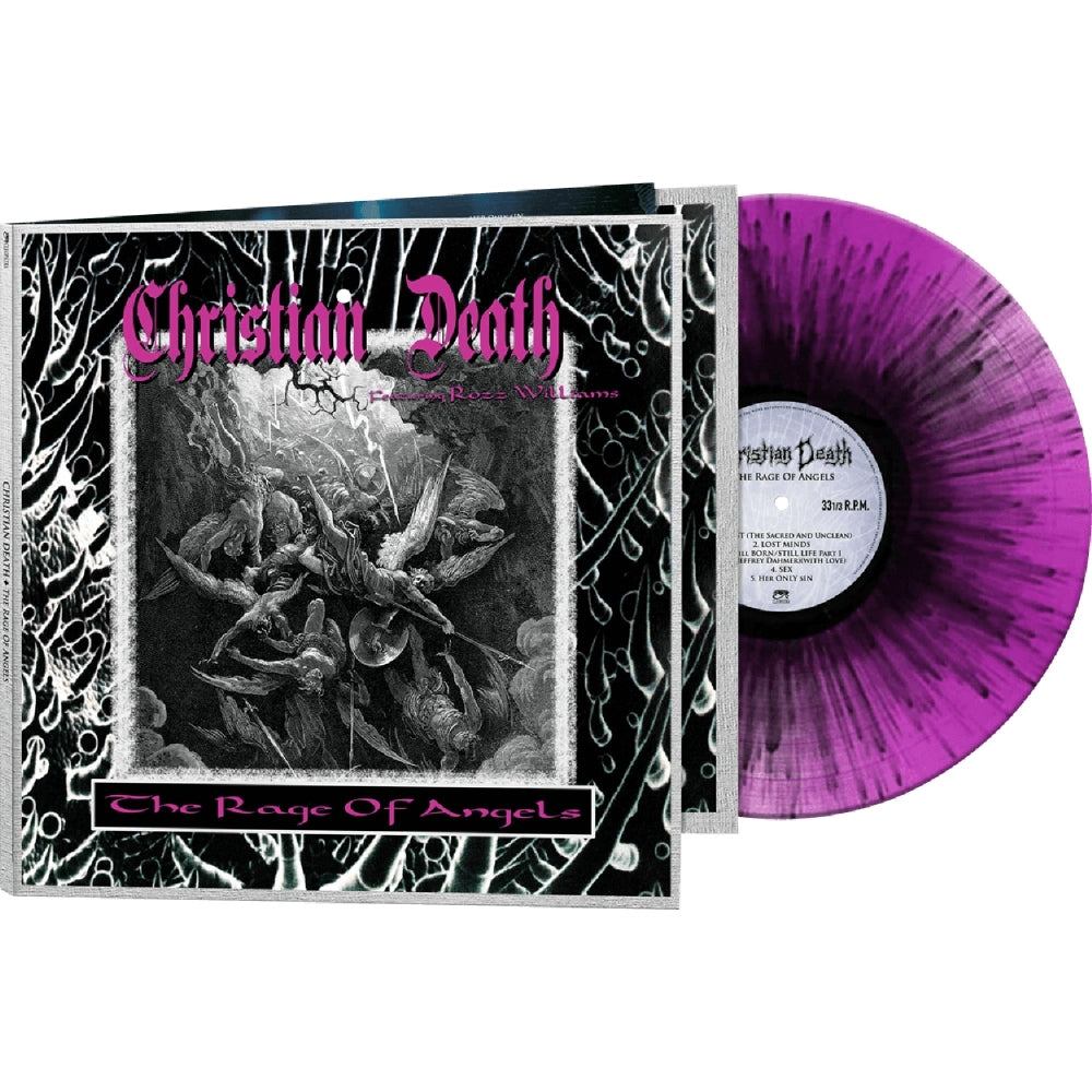 Christian Death - The Rage Of Angels - LP Gatefold Coloured - Cleopatra Records