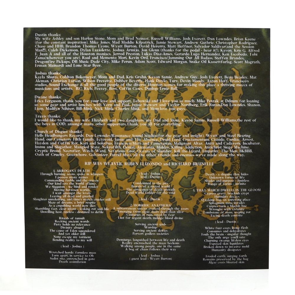 Church Of Disgust - Weakest Is The Flesh - LP - Hells Headbangers Records - Image 4